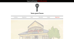 Desktop Screenshot of boiseguesthouse.com